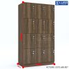 Tủ locker gỗ 12 ngăn LK3509N
